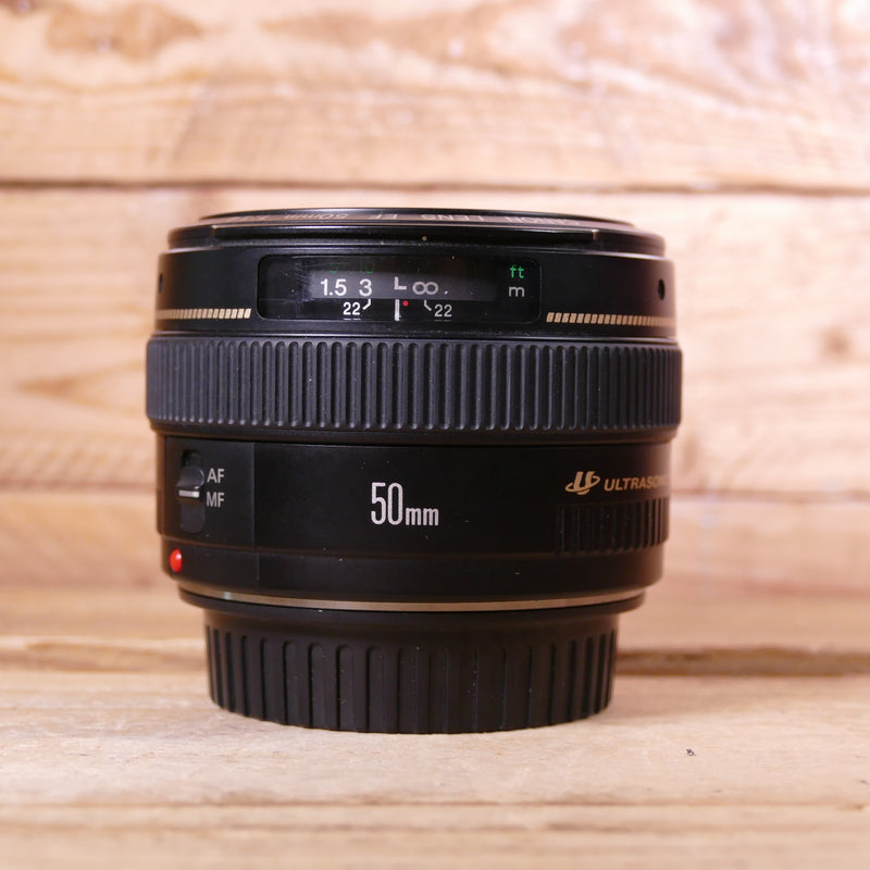 Used Canon EF 50mm F1.4 USM Lens