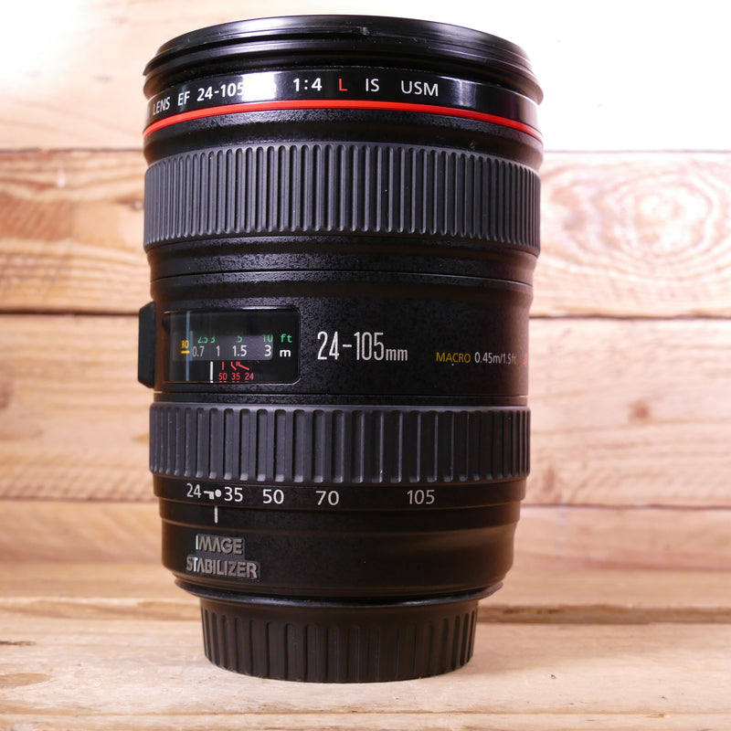 Used Canon EF 24-105mm F4 L IS USM Lens