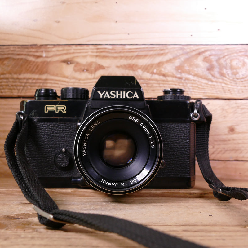 Used Yashica FR 35mm SLR Camera with DSB 50mm F1.9 Lens