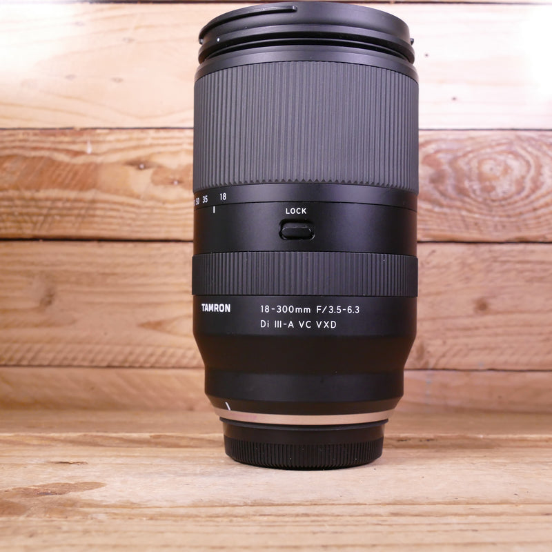 Used Tamron 18-300mm F3.5-6.3 Di III-A VC VXD Lens - Fujifilm XF Fit