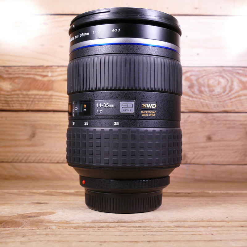 Used Olympus Digital AF 14-35mm F2 SWD Four Thirds Lens