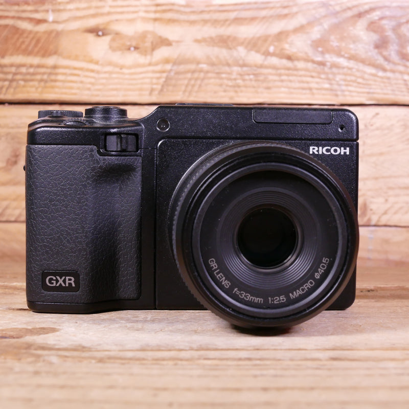 Used Ricoh GXR Digital Camera with A12 Lens Module 50mm F2.5 Macro