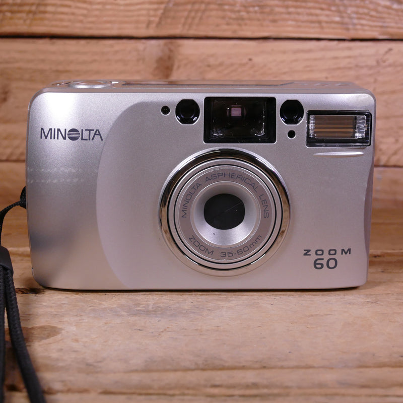 Used Minolta Zoom 60 35mm Film Compact Camera