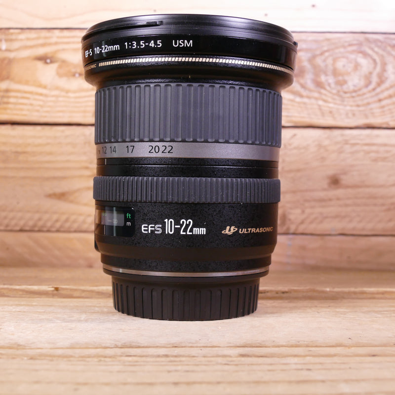 Used Canon EF-S 10-22mm F3.5-4.5 USM Lens