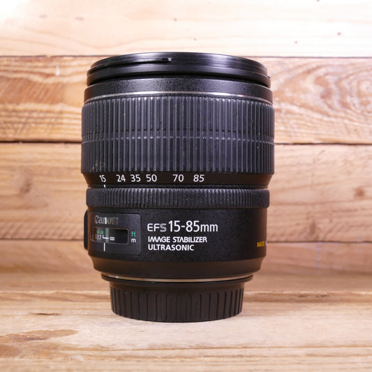 Used Canon EF-S 15-85mm F3.5-5.6 IS USM Lens