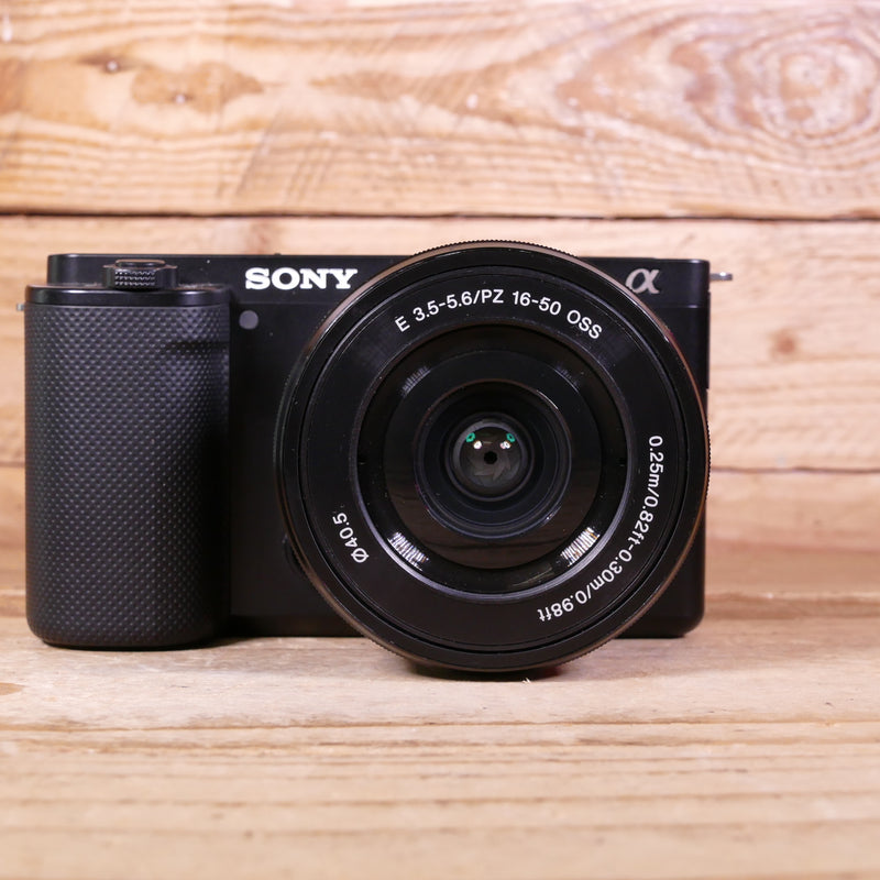 Used Sony ZV-E10 Vlog Camera with 16-50mm Lens