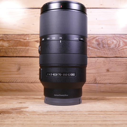 Used Sony E 70-350mm F4.5-6.3 G OSS Lens