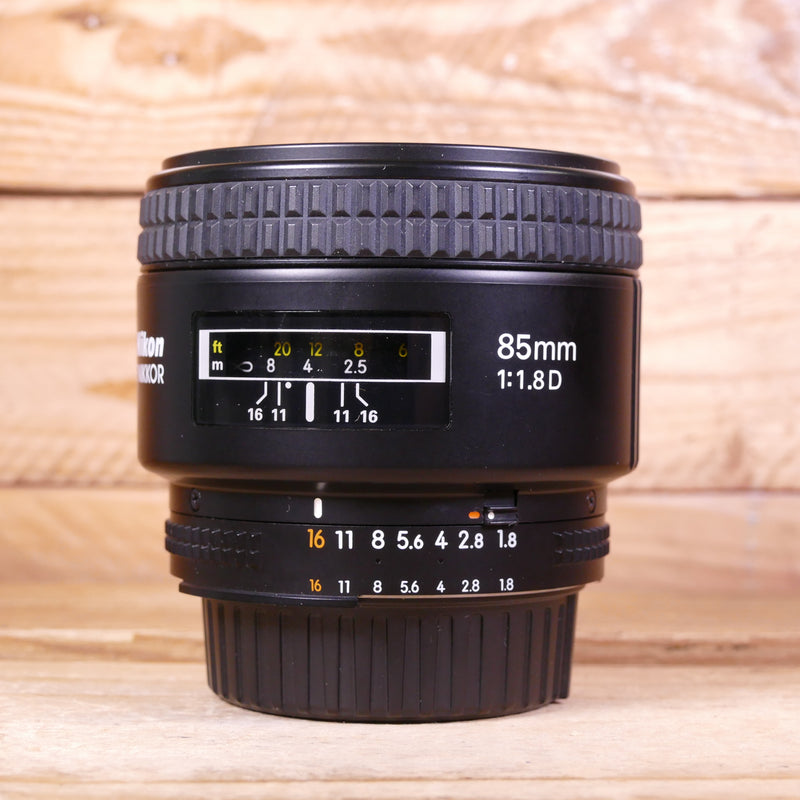 Used Nikon AF 85mm F1.8 D Lens