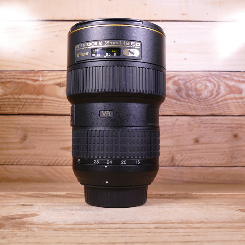 Used Nikon AF-S 16-35mm F4 G ED VR Lens
