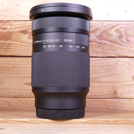 Used Sigma 20-200mm f3.5-6.3 DG Contemporary Lens - Sony E