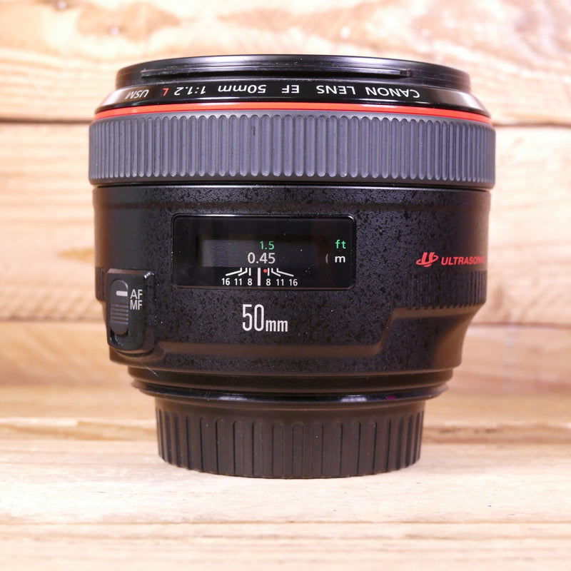 Used Canon EF 50mm F1.2 L USM Lens
