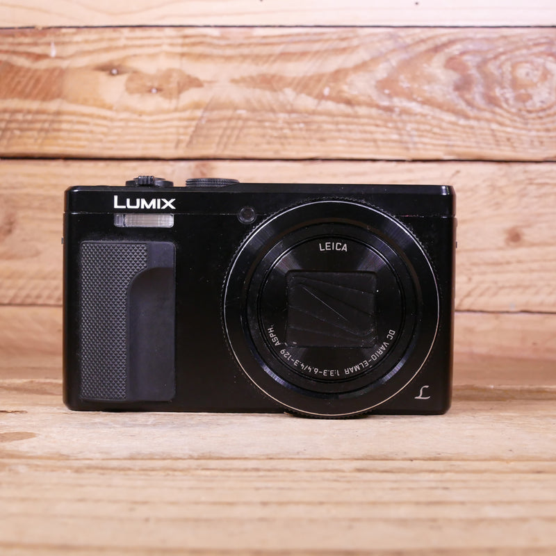 Used Panasonic Lumix TZ80 Black Digital Compact Camera