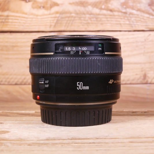 Used Canon EF 50mm F1.4 USM Lens