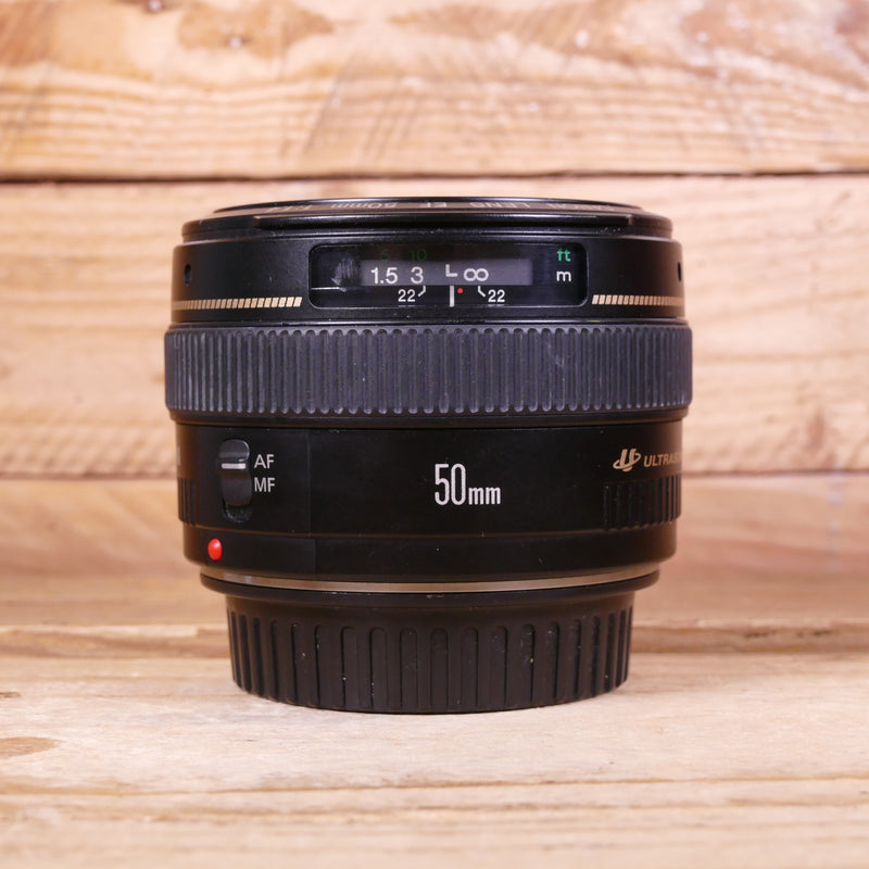 Used Canon EF 50mm F1.4 USM Lens