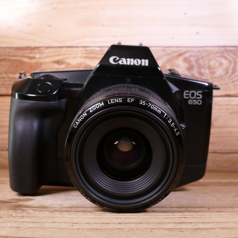 Used Canon EOS 650 35mm AF SLR Camera  & EF 35-70mm F3.5-4.5 Lens