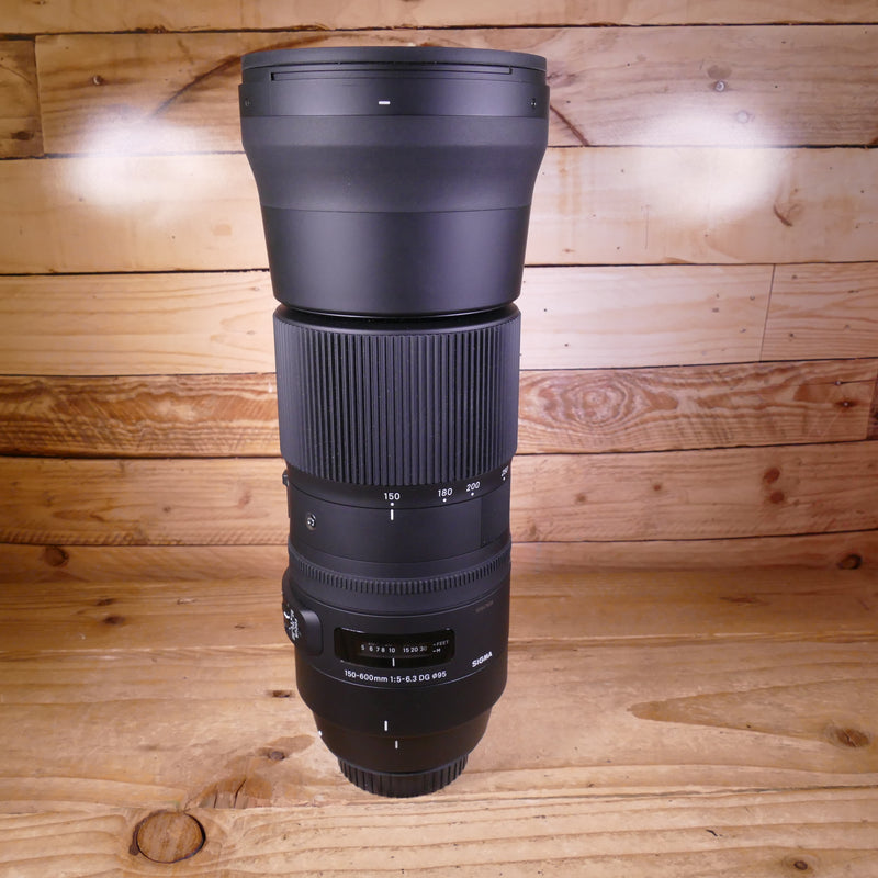 Used Sigma 150-600mm F5-6.3 DG OS Contemporary Lens - Canon Fit