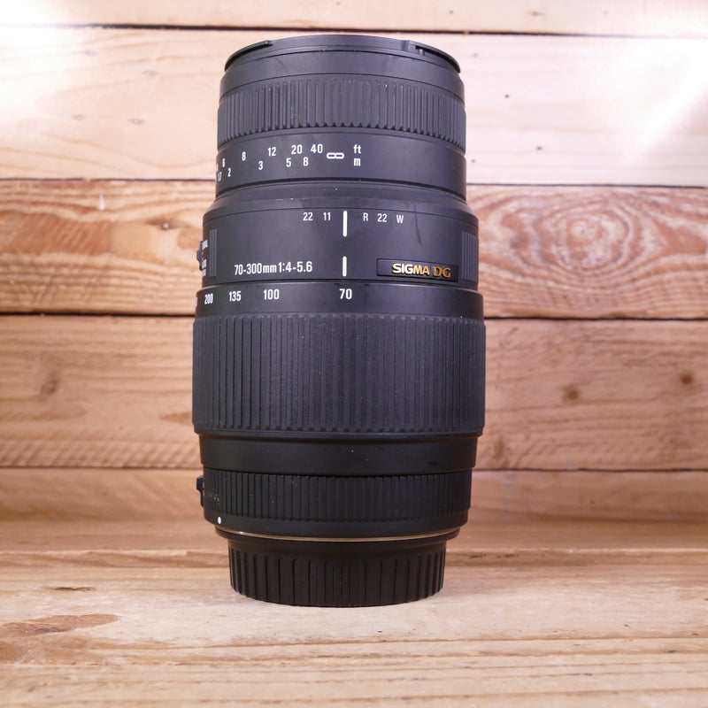 Used Sigma AF 70-300mm f4-5.6 DG Lens - Canon
