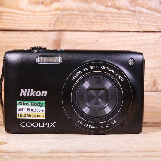 Used Nikon Coolpix S3200 Camera