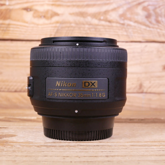 Used Nikon AF-S 35mm F1.8 G DX Lens