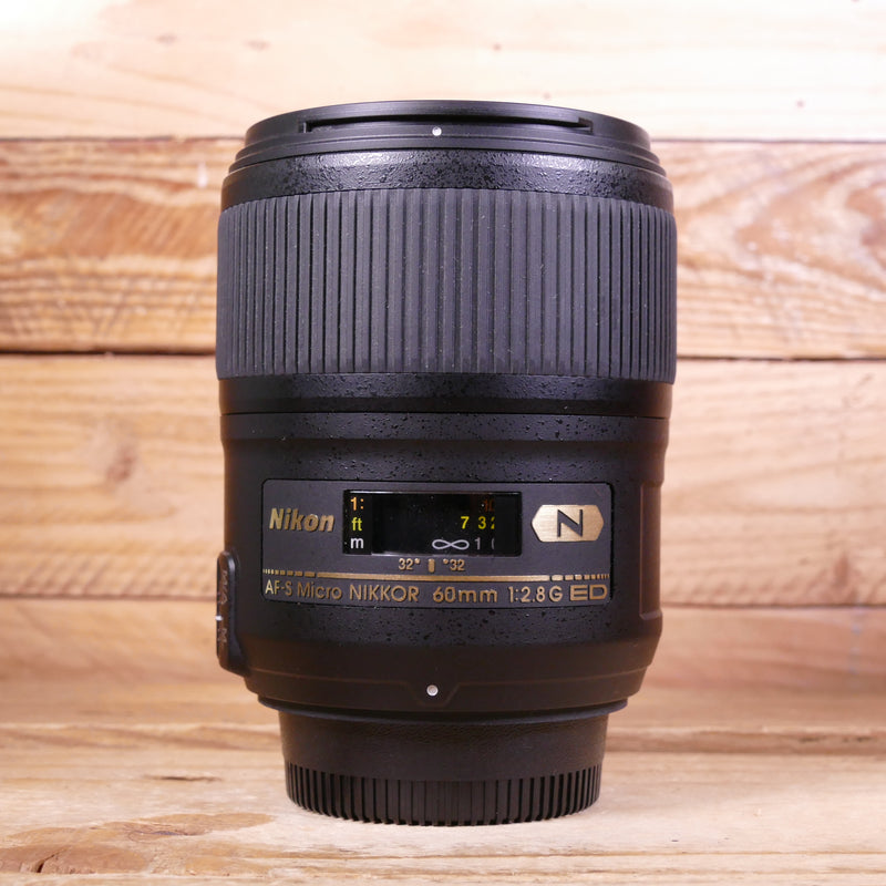 Used Nikon AF-S Micro 60mm F2.8 G Lens