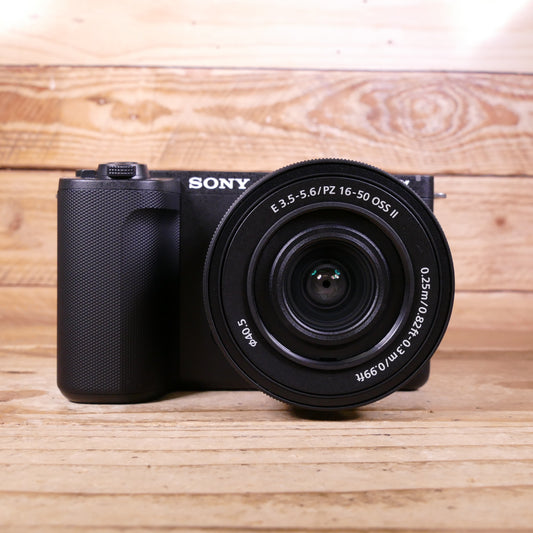 Used Sony ZV-E10 II Vlog Camera with 16-50MM f3.5-5.6 PZ OSS II Lens
