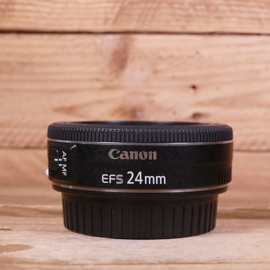 Used Canon EF-S 24mm f2.8 STM Lens