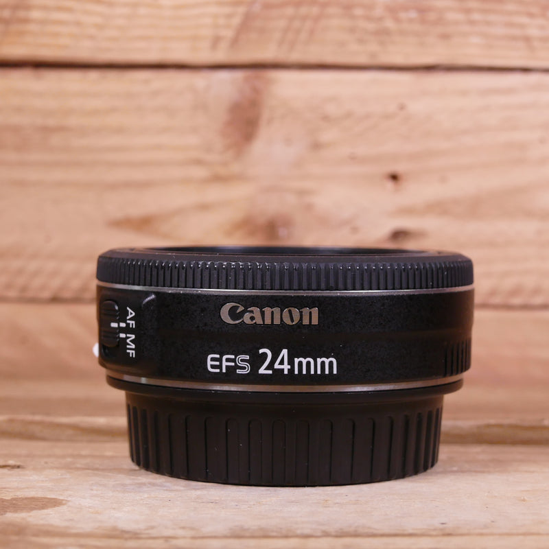 Used Canon EF-S 24mm f2.8 STM Lens