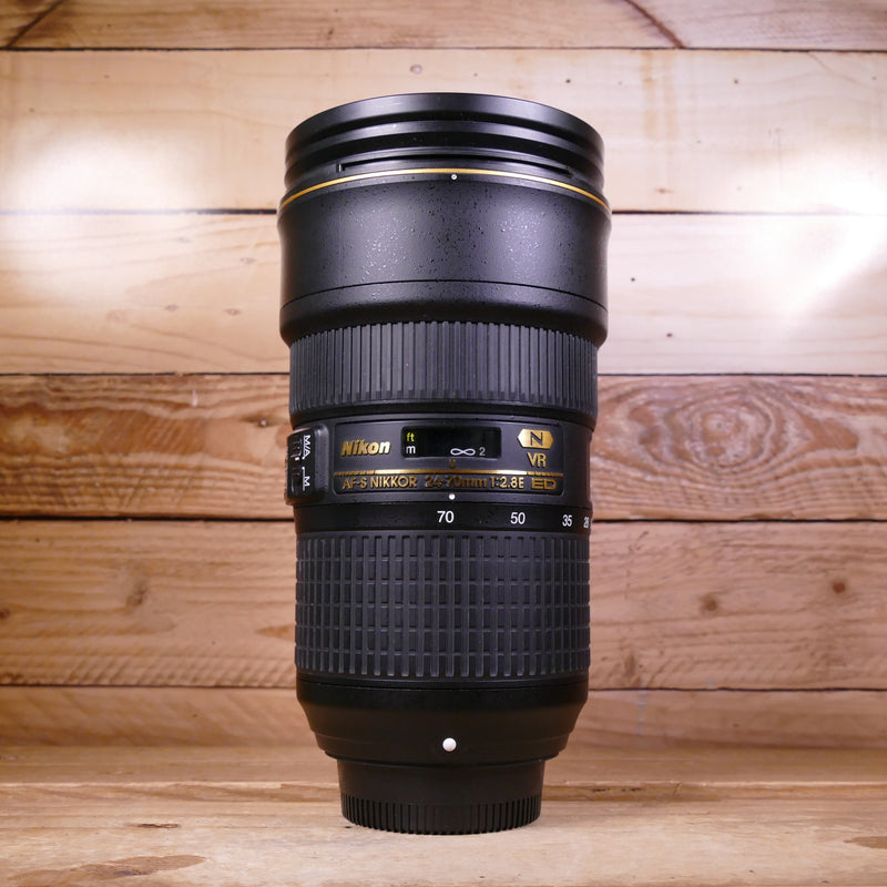 Used Nikon AF-S 24-70mm F2.8 E ED VR Lens
