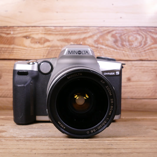 Used Minolta Dynax 5 Camera with  AF 28-80mm F3.5-5.6 D Lens