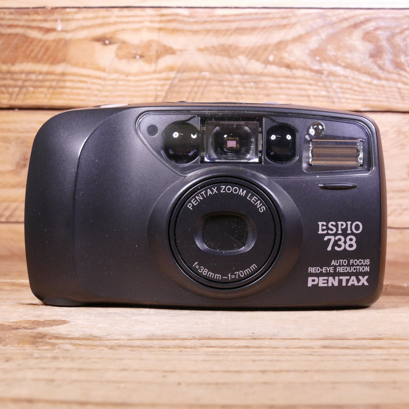 Used Pentax Espio 738 35mm Analog Film Compact Camera