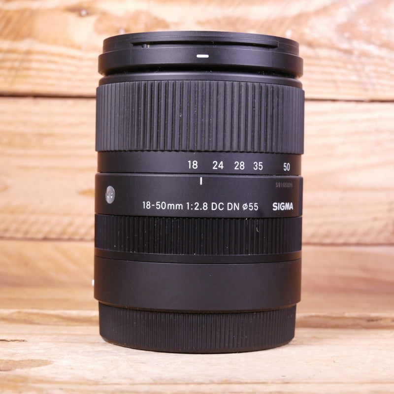 Used Sigma 18-50mm F2.8 DC DN Contemporary - Sony E Fit