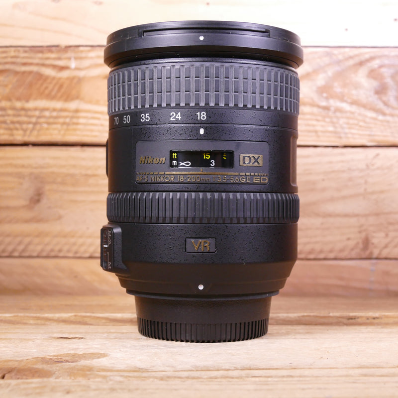 Used Nikon AF-S 18-200mm f3.5-5.6 G II ED VR Lens