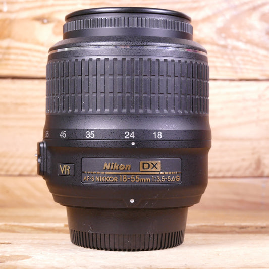 Used Nikon AF-S 18-55mm f3.5-5.6 DX VR G Lens