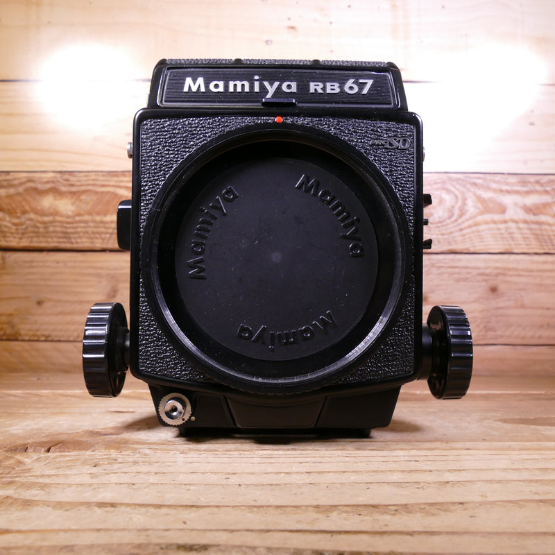 Used Mamiya RB67 Pro SD 120 Film Camera Body with 120 Back & WLF