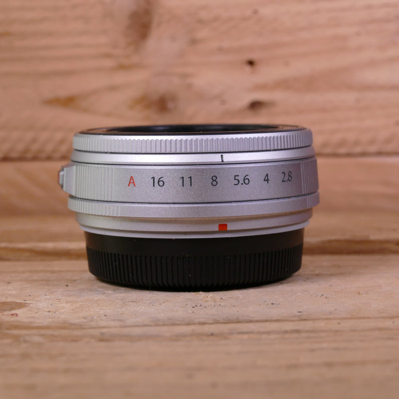 Used Fujifilm XF 23mm F2.8 R WR Silver Lens