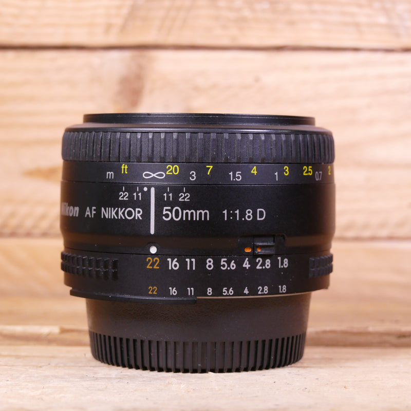 Used Nikon AF 50mm F1.8 D Lens
