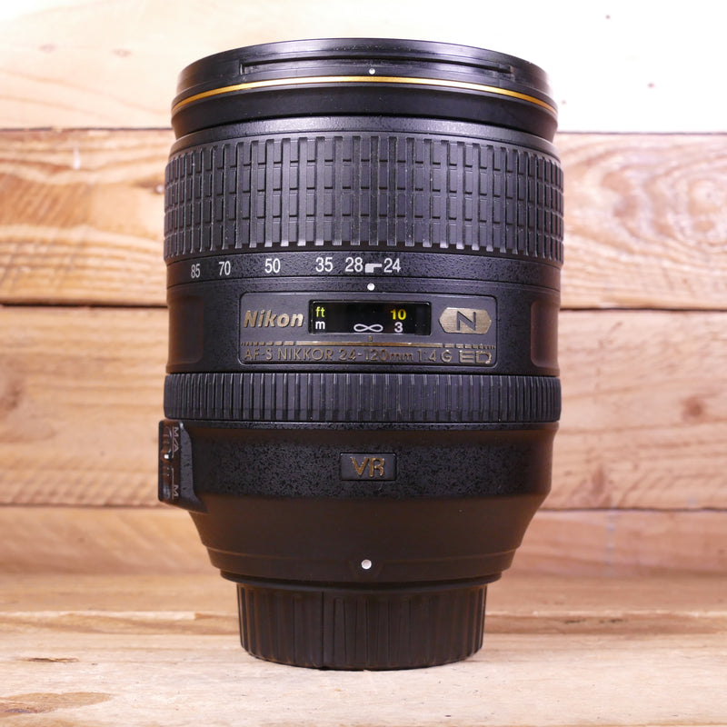 Used Nikon AF-S 24-120mm F4 G ED VR Lens