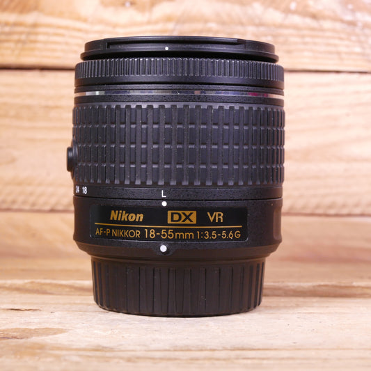 Used Nikon AF-P 18-55mm f3.5-5.6 DX VR G Lens