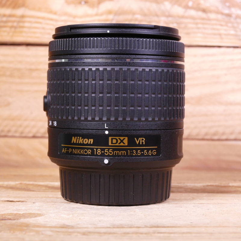 Used Nikon AF-P 18-55mm f3.5-5.6 DX VR G Lens