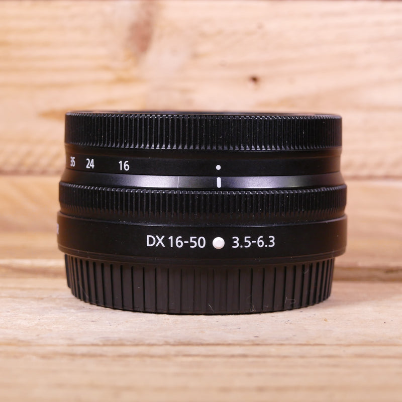 Used Nikon Z DX 16-50mm F3.5-6.3 VR Lens