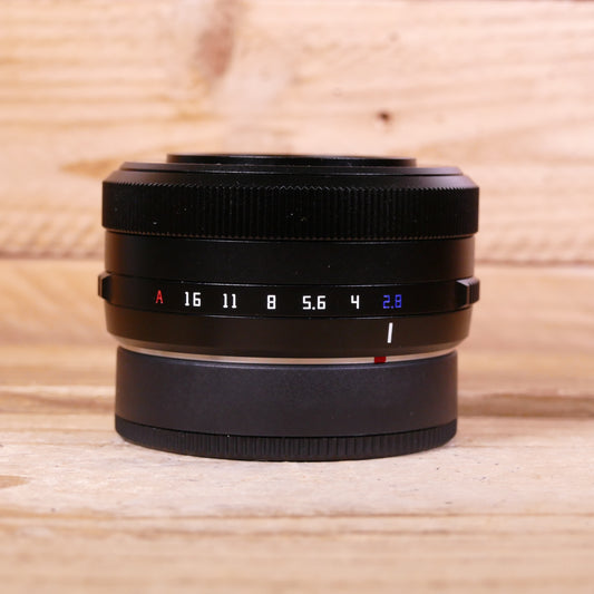 Used TTArtisan AF 27mm F2.8 Black Macro Lens - Fujifilm XF Mount