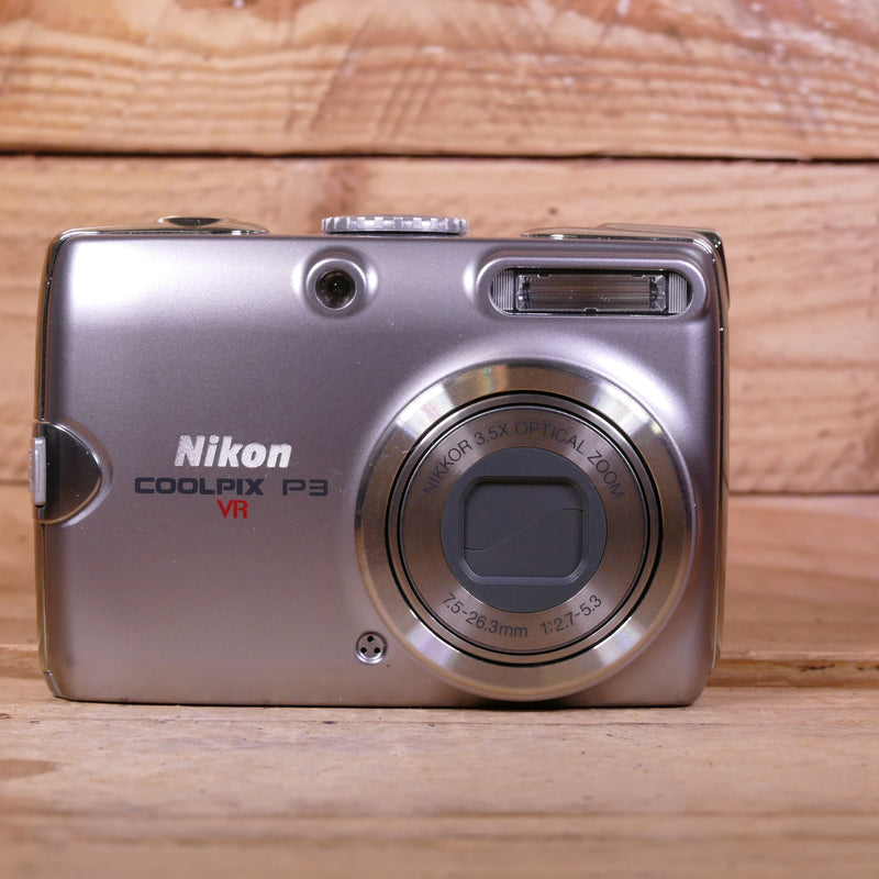Used Nikon Coolpix P3 Camera