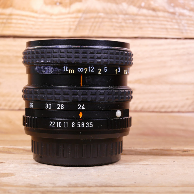 Used Pentax-M  SMC 24-35mm F3.5 PK Lens