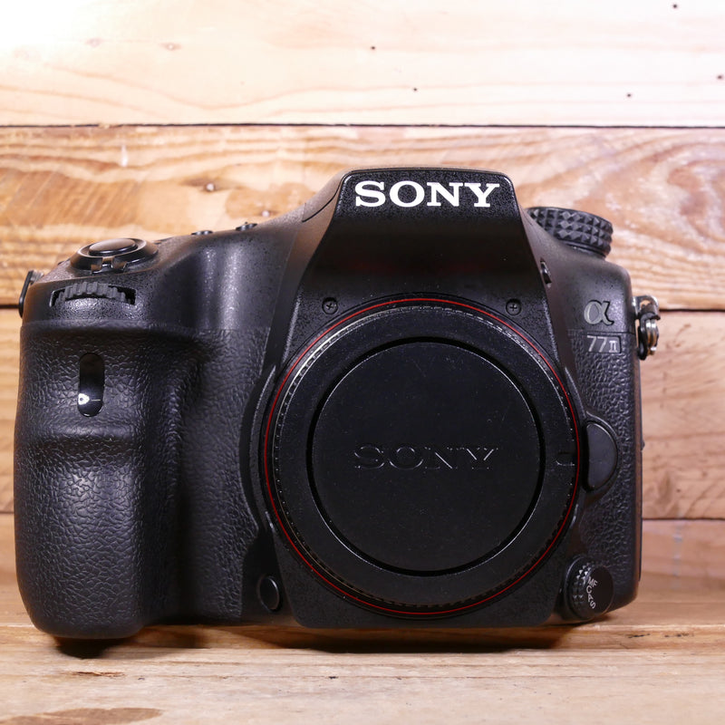 Used Sony Alpha SLT-A77 II Black Digital Camera Body