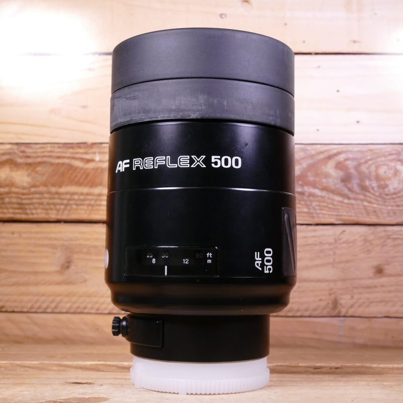 Used Minolta AF Reflex 500mm F8 Lens - Sony A mount fit