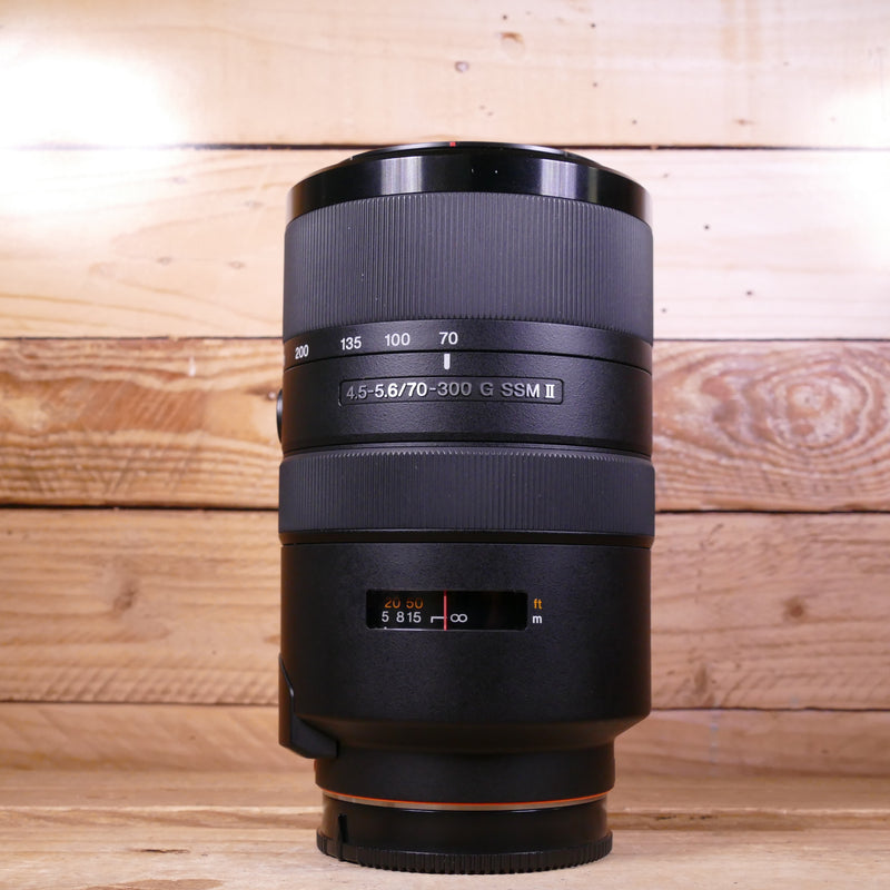 Used Sony AF 70-300mm F4.5-5.6 G SSM II - A Mount Lens