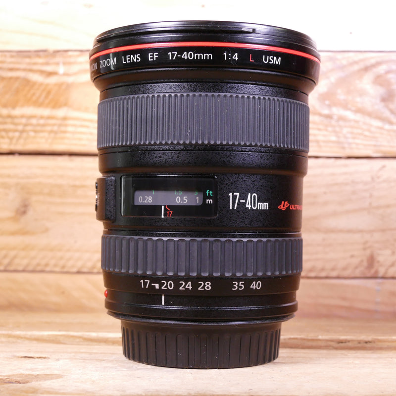 Used Canon EF 17-40mm F4 L USM Lens
