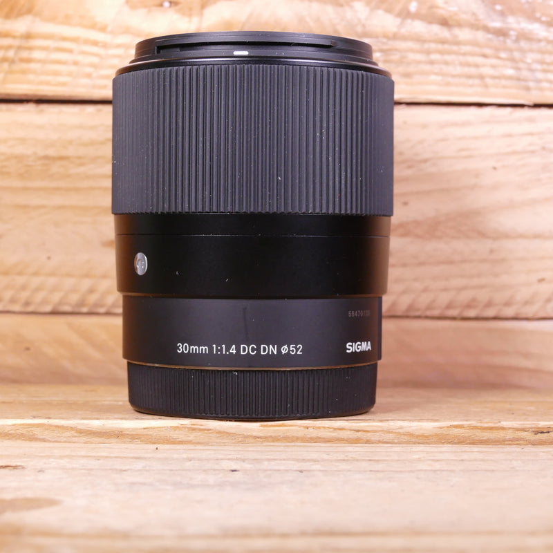 Used Sigma AF 30mm F1.4 DC DN Contemporary Sony E Fit