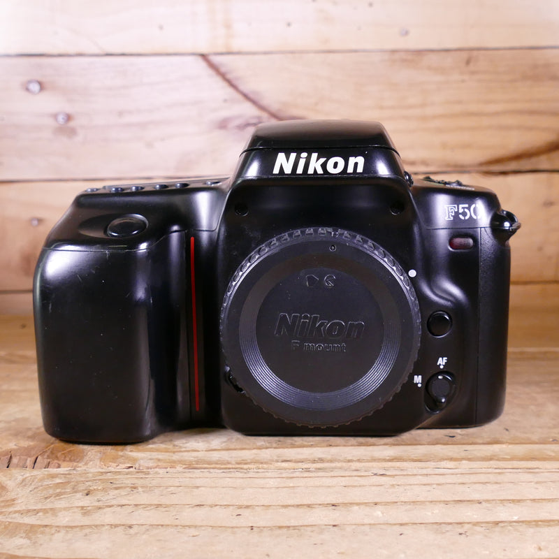 Used Nikon F50 35mm AF SLR Analog Film Camera