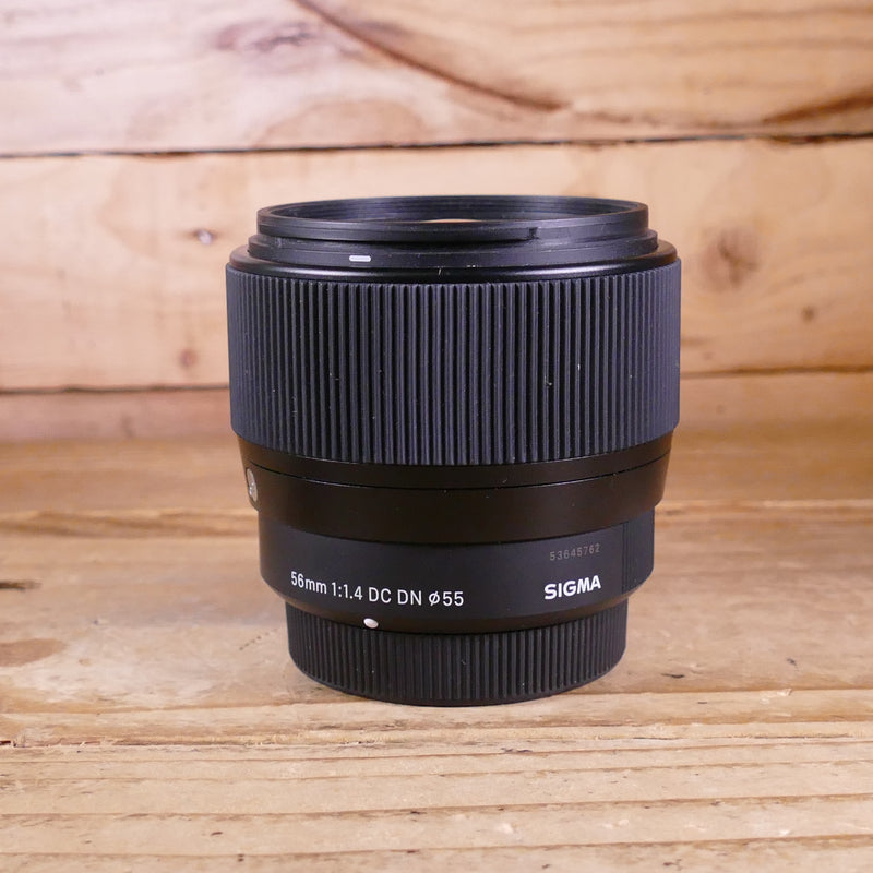 Used Sigma 56mm f1.4 DC DN Contemporary Lens - Micro Four Thirds